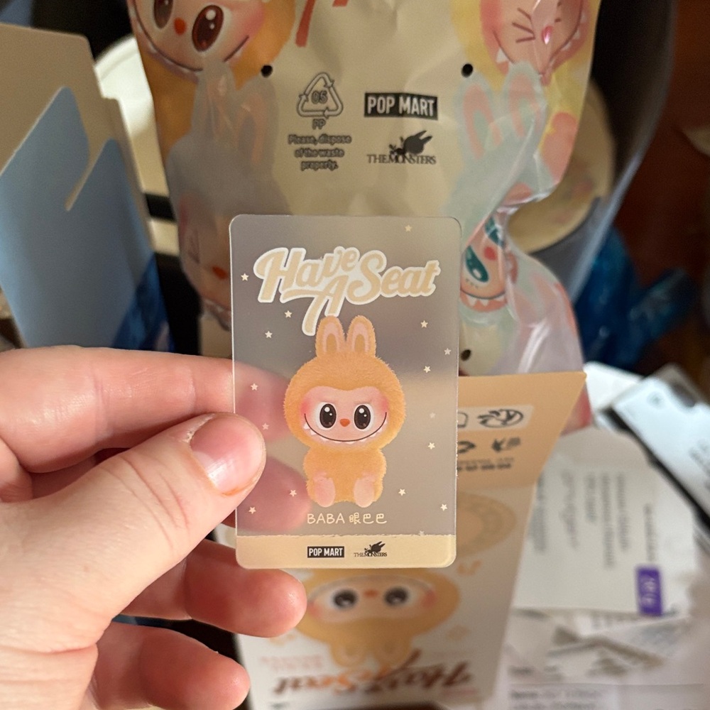 Pop Mart Have A Seat Baba Figure